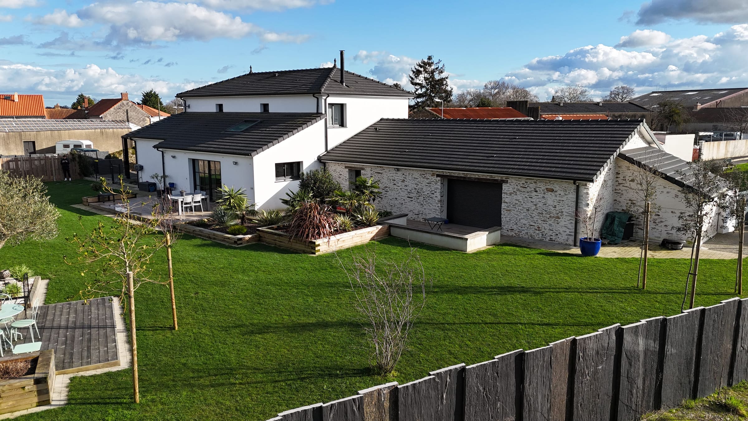 Chantier SAS Pipaud, vue aérienne